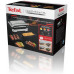 Tefal OptiGrill 2in1 XL GC782D10, Stainless steel, Rectangular, Buttons, Rotary, Griddle, 800 cm², 2 zone(s)