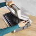 Tefal OptiGrill 2in1 XL GC782D10, Stainless steel, Rectangular, Buttons, Rotary, Griddle, 800 cm², 2 zone(s)