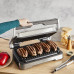 Tefal OptiGrill 2in1 XL GC782D10, Stainless steel, Rectangular, Buttons, Rotary, Griddle, 800 cm², 2 zone(s)