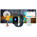 Smartwatch Giewont Dynamic SmartCall GW230-4 - Silver/Deep Ocean