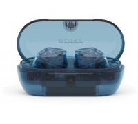 Sony WF-C710N noise-canceling earbuds, Glass Blue