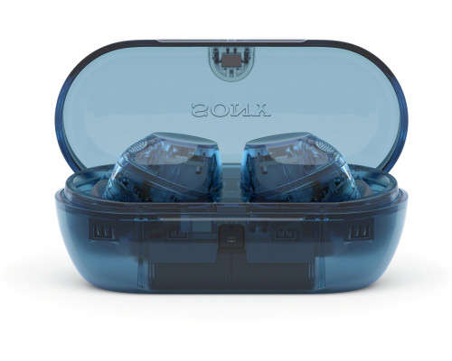 Sony WF-C710N noise-canceling earbuds, Glass Blue