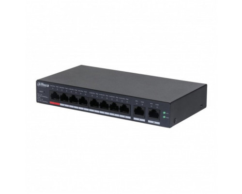 Switch  Dahua CS4010-8GT-60 8x1GbE 2x1GbE uplink PoE 60W