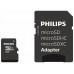 Philips MicroSDHC 8GB class 10/UHS 1 + Adapter