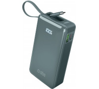 SBS LCD Power Bank  10000  mAh  zila - Portativais barosanas avots