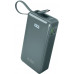 SBS LCD Power Bank  10000  mAh  zila - Portativais barosanas avots