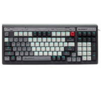 A4Tech A4tech Bloody B950 podświetlana mechaniczna gamingowa  RGB, Brown Switch, USB, CZ, szary