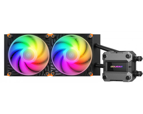COUGAR CPU Wasserkühlung Poseidon Ultra 240, ARGB, Schwarz