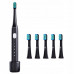 infly P60 Black | Brush sonic + 5 wymiennych główek | do 19000 obr/min, IPX7