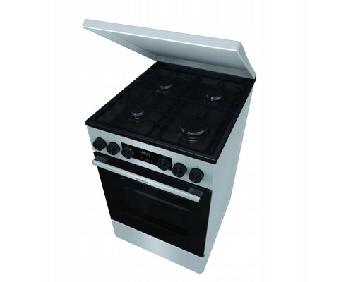 Gorenje Cooker | GK5C42SH | Hob type Gas | Oven type Electric | Grey | Width 50 cm | Depth 59.4 cm | 70 L