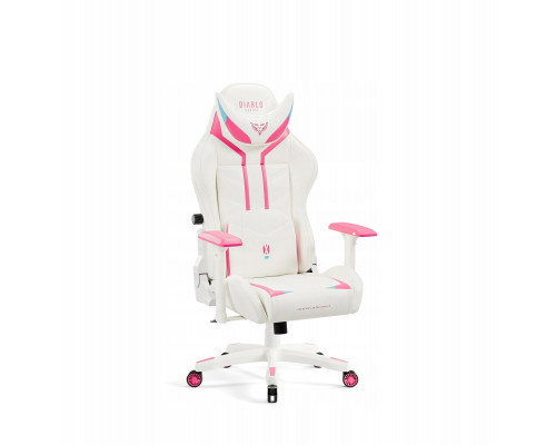 Gamingowy Diablo X-RAY 2.0 Small Size, white-pink