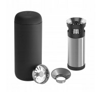 Fellow - Carter Infuser Set - Mug Carter Move Mug Black 473 ml + Zaparzacz Carter Infuser