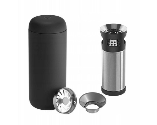 Fellow - Carter Infuser Set - Mug Carter Move Mug Black 473 ml + Zaparzacz Carter Infuser