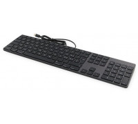 USB-C numeric Keyboard KB-1843, 106 keys, USB-C port, aluminum, British English (UK EN) layout, macOS, space gray