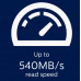 Philips Externe SSD        500GB Ultra Speed Grey