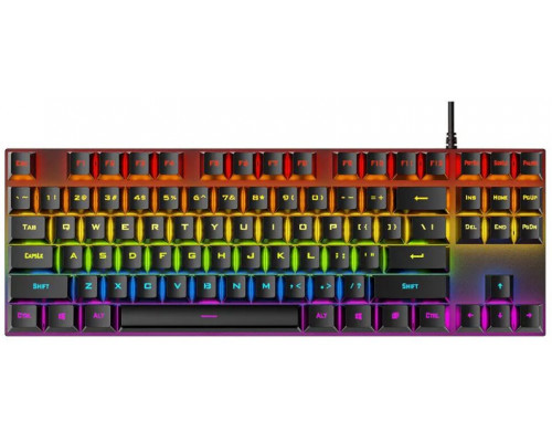 RoGer K80 Gaming Wired Mechanical Keyboard RGB / USB