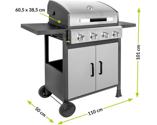 GRILL GAS BRENNER BR-G4N