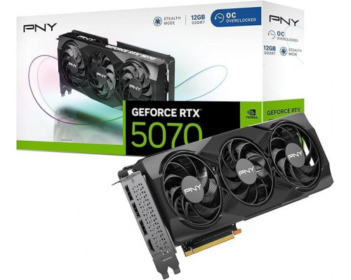PNY GeForce RTX 5070 Triple Fan 12GB GDDR7 DLSS4 (VCG507012TFXPB1)