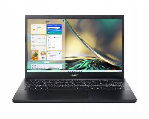Notebook Gaming Aspire 7 A715-76G-5303 i5-12450H, 15.6 FHD, 16GB, 512GB SSD, GeForce RTX 3050 4GB, NoOS, czarny
