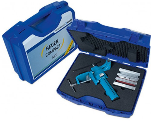 HEUER Compact with Table Clamp Protective Jaws type P, N, F