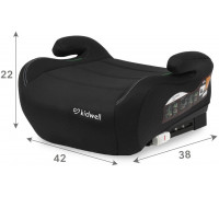 samochodowy BabySafe KIDWELL BOSTER PODSTAWKA BLACK 5906601700606