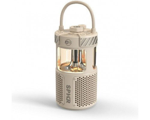 Mee Audio LightSPKR gĹoĹnik bluetooth wireless lampa na kemping z funkcjÄ powerbank - Desert Sand