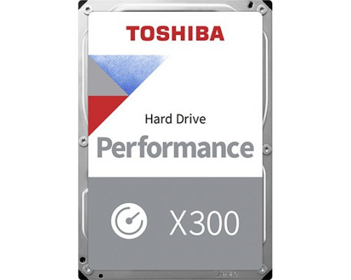 Toshiba X300 Performance HDWR780UZSVA - Festplatte - 8 TB - intern - 3.5" (8.9 cm) - SATA 6Gb/s - 7200 rpm - Puffer: 512 MB