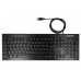 Delock USB Tastatur przewodowa 1,5 m czarny (Water-Drop)