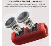 Tozo PA2 BT Portable Bluetooth Speaker Red