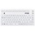 Gett GETT InduProof Smart Compact Silikonowa klawiatura IP68 wodoodporny można dezynfekować 86 Tasten Farbe: biały USB Layout: US i EU