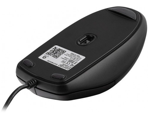 GETT GCQ EasyMouse Kunststoff-Maus mit Scrollrad IP68 wasserdicht desinfizierbar optisch USB Farbe schwarz