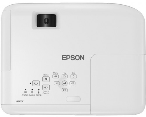 Epson EB-W53 - 3-LCD-- tragbar - 4000 lm (weiss) - 4000 lm (Farbe) - WXGA (1280 x 800) - 16:10 - weiss