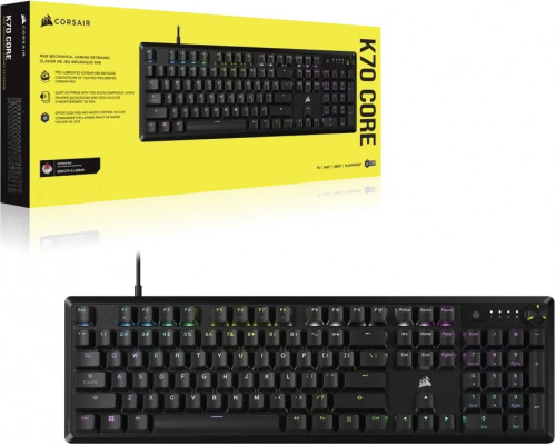 Corsair K70 Core Cherry MX Red (CH-910981E-ND)