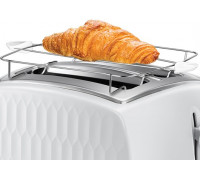 Russell Hobbs 26060-56, 2 slice(s), White, Plastic, Stainless steel, Level, Rotary, 850 W