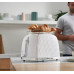 Russell Hobbs 26060-56, 2 slice(s), White, Plastic, Stainless steel, Level, Rotary, 850 W