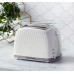 Russell Hobbs 26060-56, 2 slice(s), White, Plastic, Stainless steel, Level, Rotary, 850 W