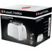 Russell Hobbs 26060-56, 2 slice(s), White, Plastic, Stainless steel, Level, Rotary, 850 W