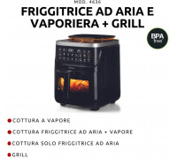 Ariete 4636/00 Pojedyńczy 7 l Autonomiczny 1700 W na gorące powietrze Black