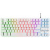 GXT 833W Thado Gamingtangentbord TKL RGB Nordisk layout Vit