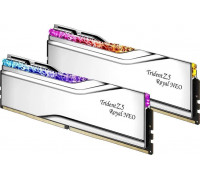 G.Skill 64GB (2x32GB) DDR5 6000MHz Trident Z5 Royal Neo RGB Silver (AMD) CL26 1.45V