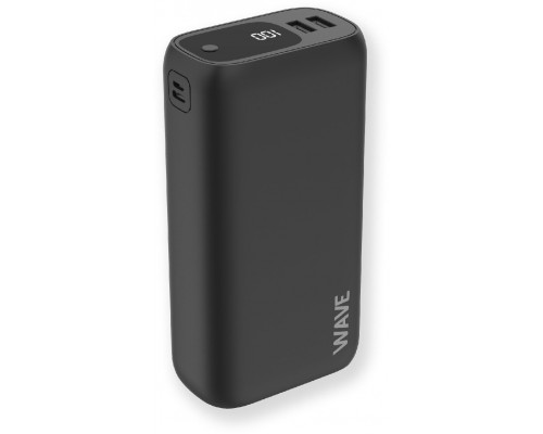 Wave Ultrapower power bank, 30,000 mAh, black