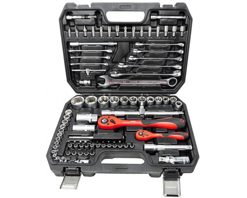 Zestaw kluczy nasadki bity 1/2" 1/4" 82 el.