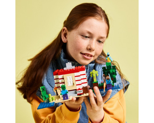 Minecraft Dom TNT w dżungli (21275)