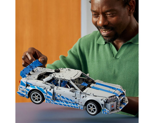 Technic Samochód Nissan Skyline GT-R (R34) z filmu Za szybcy, za wściekli (42210)