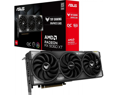 Asus TUF Gaming Radeon RX 9060 XT OC 16GB GDDR6 (TUF-RX9060XT-O16G-GAMING)