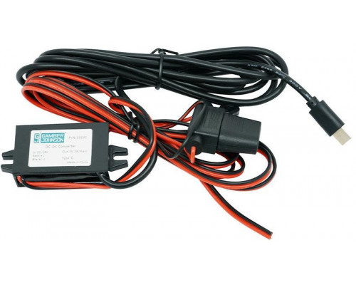 POWER SUPPLY 12-24 VDC 5V/3 BARE WIRE USB-C