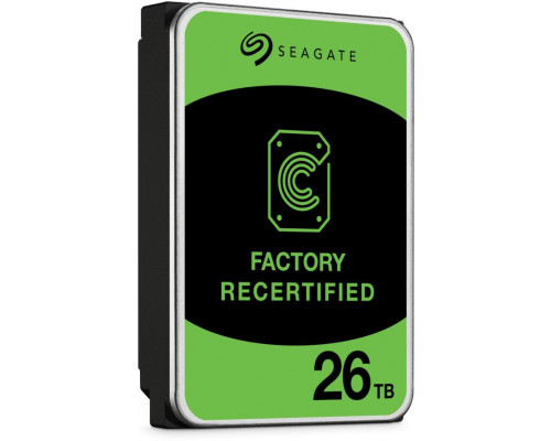 Seagate Exos 26 TB Refurbished, Hard Drive (SATA 6 Gb/s, 3.5")