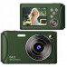 Aparat Cyfrowy Zdjęcia 64mp Filmy 4k / 30fps 18x Zoom Antishake / Xrec Q18 / Green