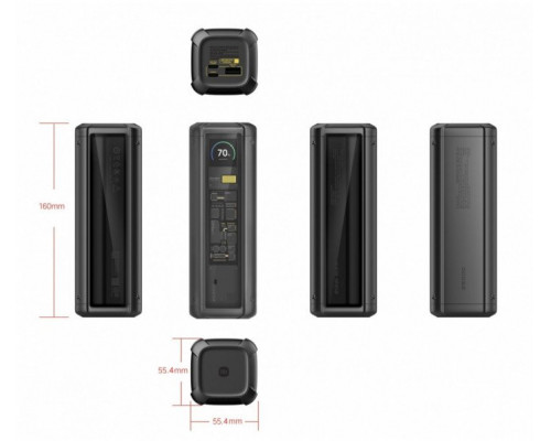 Xiaomi Power Bank | HyperCharge | 25000 mAh | Black