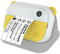 myFirst Camera Insta Wi - aparat natychmiastowy dla dzieci z drukarką i możliwością drukowania etykiet, ekranem 2.4" IPS, z podwójnym obiektywem 12 MP (yellow)